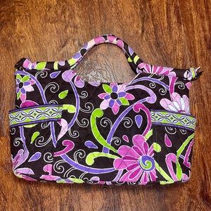 Vera Bradley Purple Punch “Gabbie” Handbag